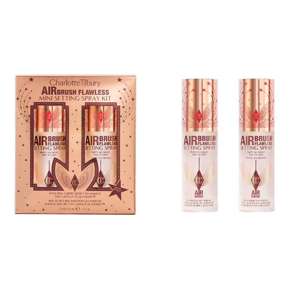 Airbrush Flawless Mini Setting Spray Set (Holiday Limited Edition)