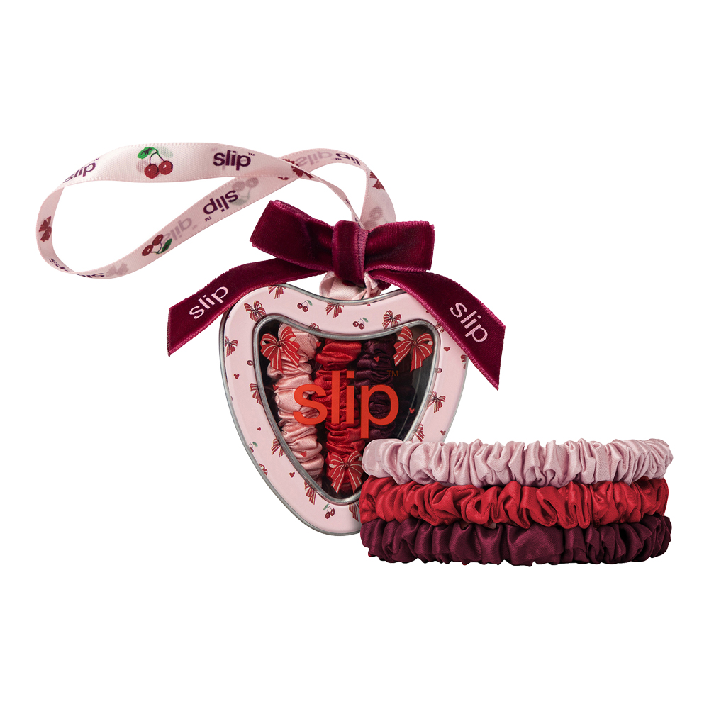 Pure Silk Skinny Scrunchie Trio Ornament (Holiday Limited Edition)