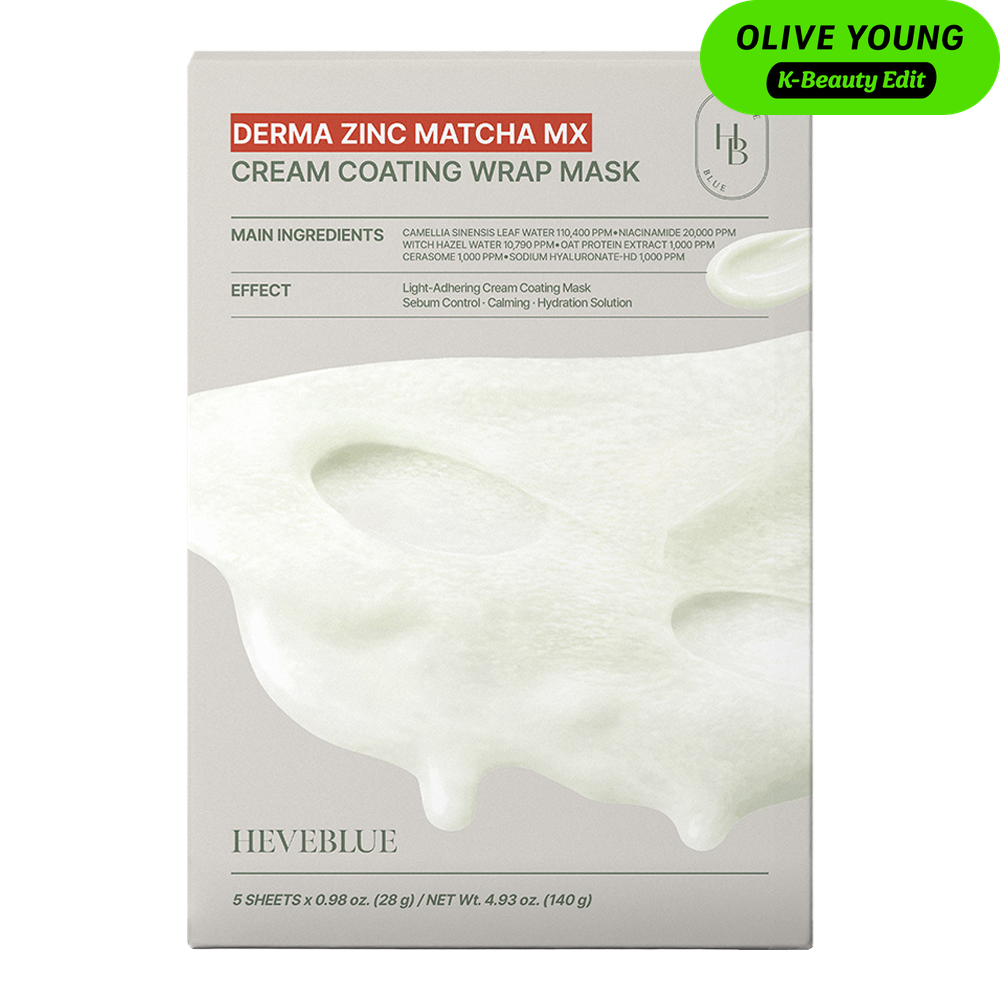 Derma Zinc Matcha MX Cream Coating Wrap Pack