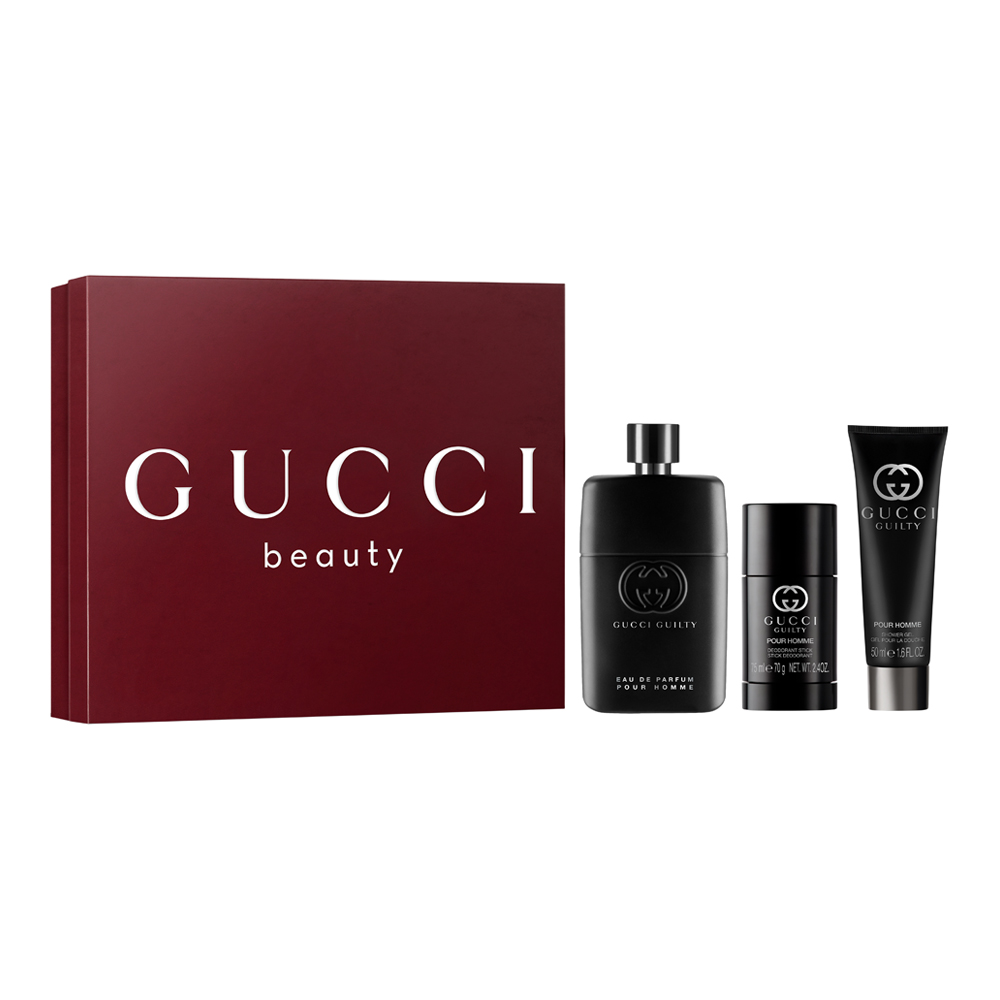 Guilty Pour Homme Eau De Parfum Trio Set