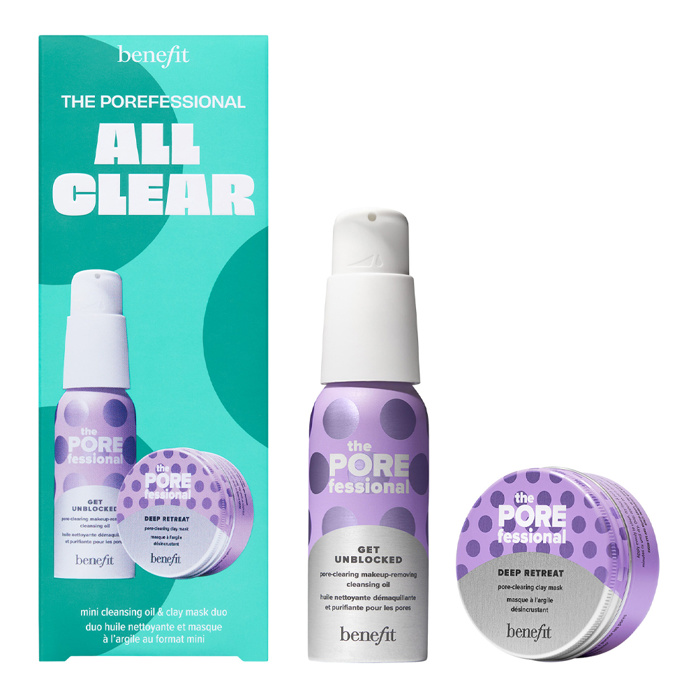 The Porefessional All Clear Mini Cleansing Oil & Clay Mask Duo (Limited Edition)