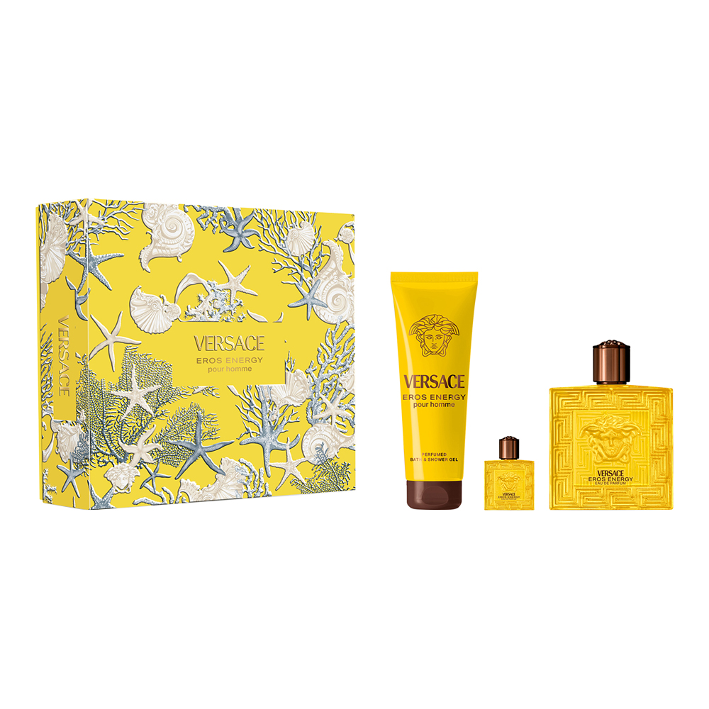 Eros Energy Pour Homme Eau De Parfum Trio (Limited Edition)