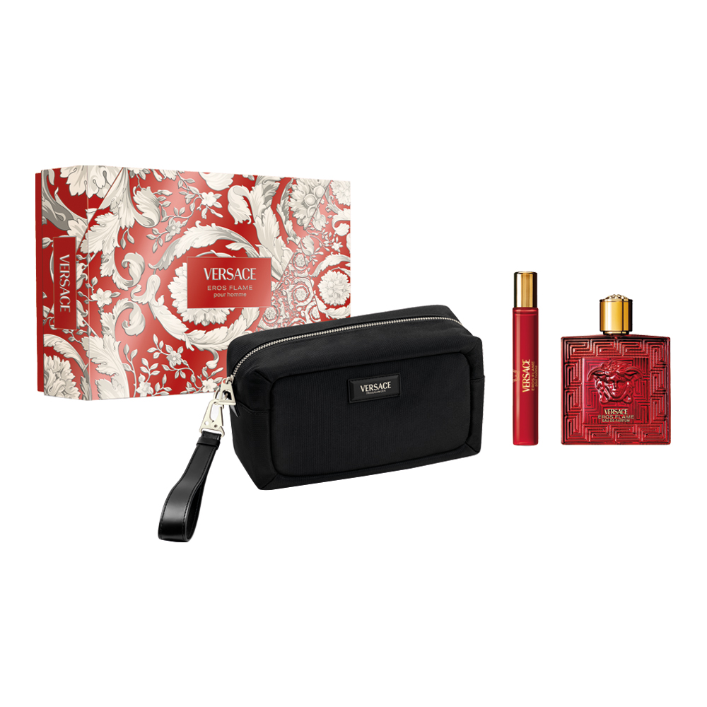 Eros Flame Eau De Parfum Trio (Holiday Limited Edition)
