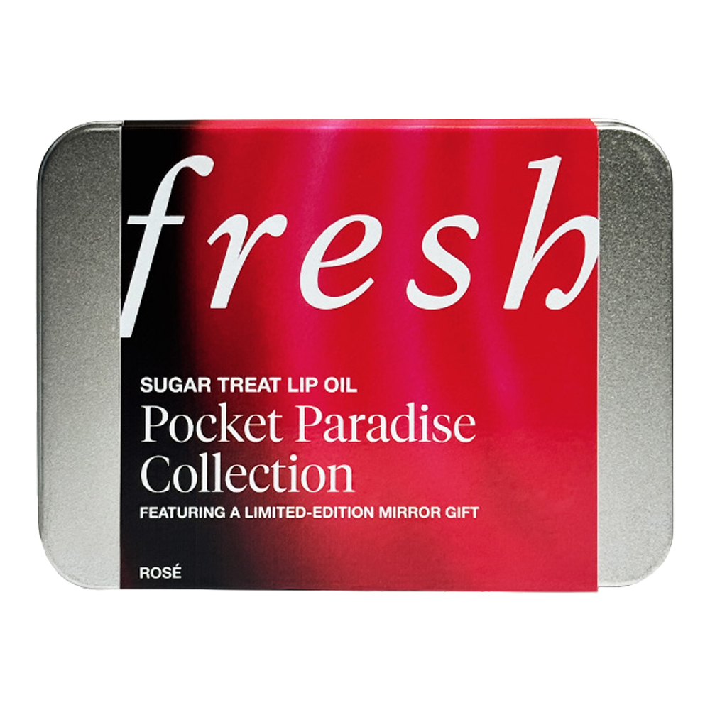 Rose Sugar Treat Lip Oil Pocket Paradise Collection Gift Duo (Limited Edition)