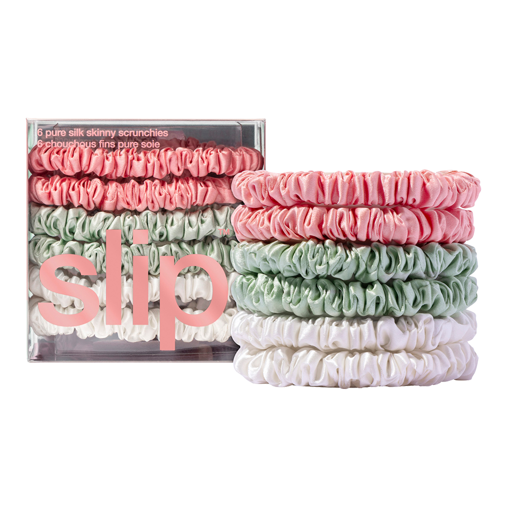 Pure Silk Skinny Scrunchies Set