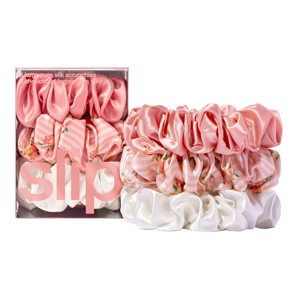 Large Pure Silk Scrunchies Set (Limited Edition)
