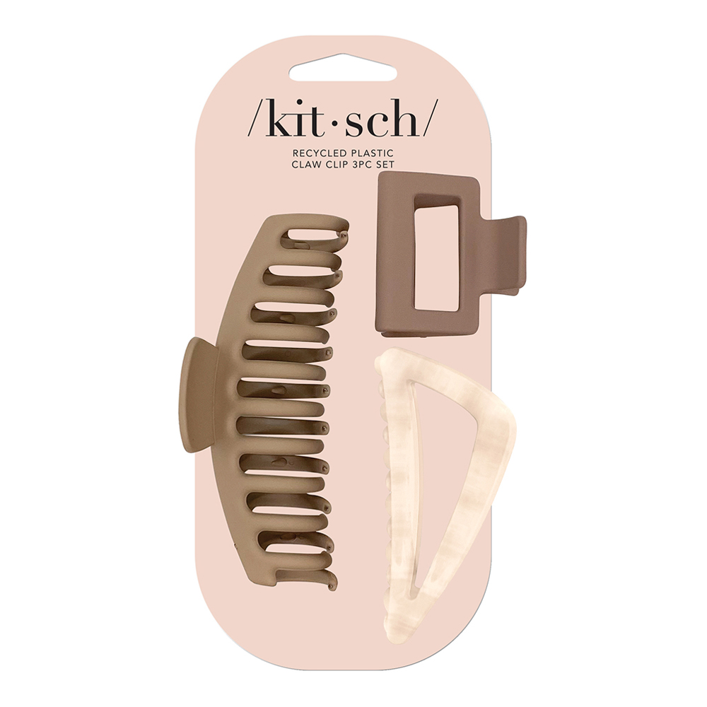 Neutrals Assorted Claw Clips Set
