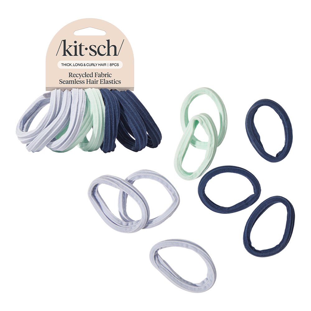 Garden Bouquet Seamless Hair Elastics 8pc Set