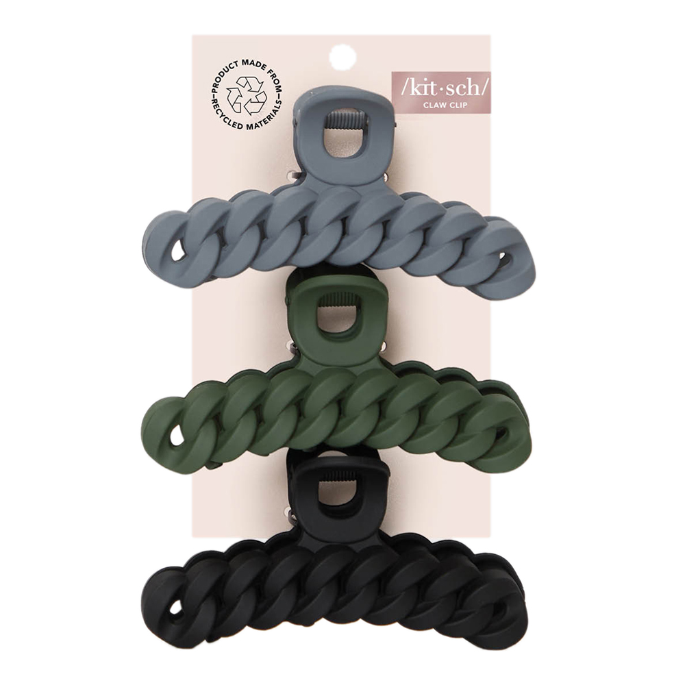 Blackmossneutrals Chain Claw Clip Set