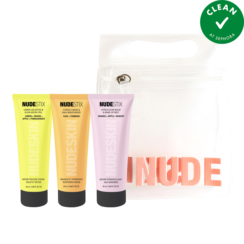 NUDESKIN 3-Step: Citrus Renew Set for Makeup