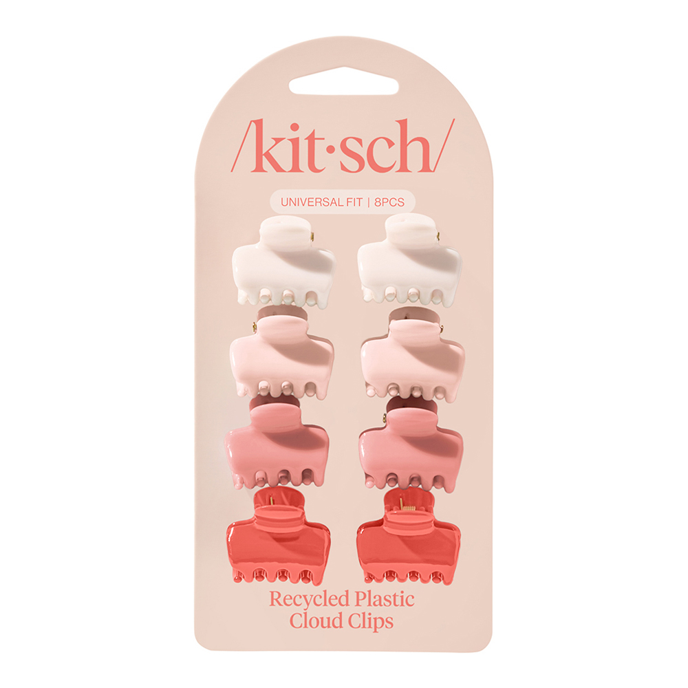 Cherry Blossom Mini Cloud Claw Clips 8Pc Set
