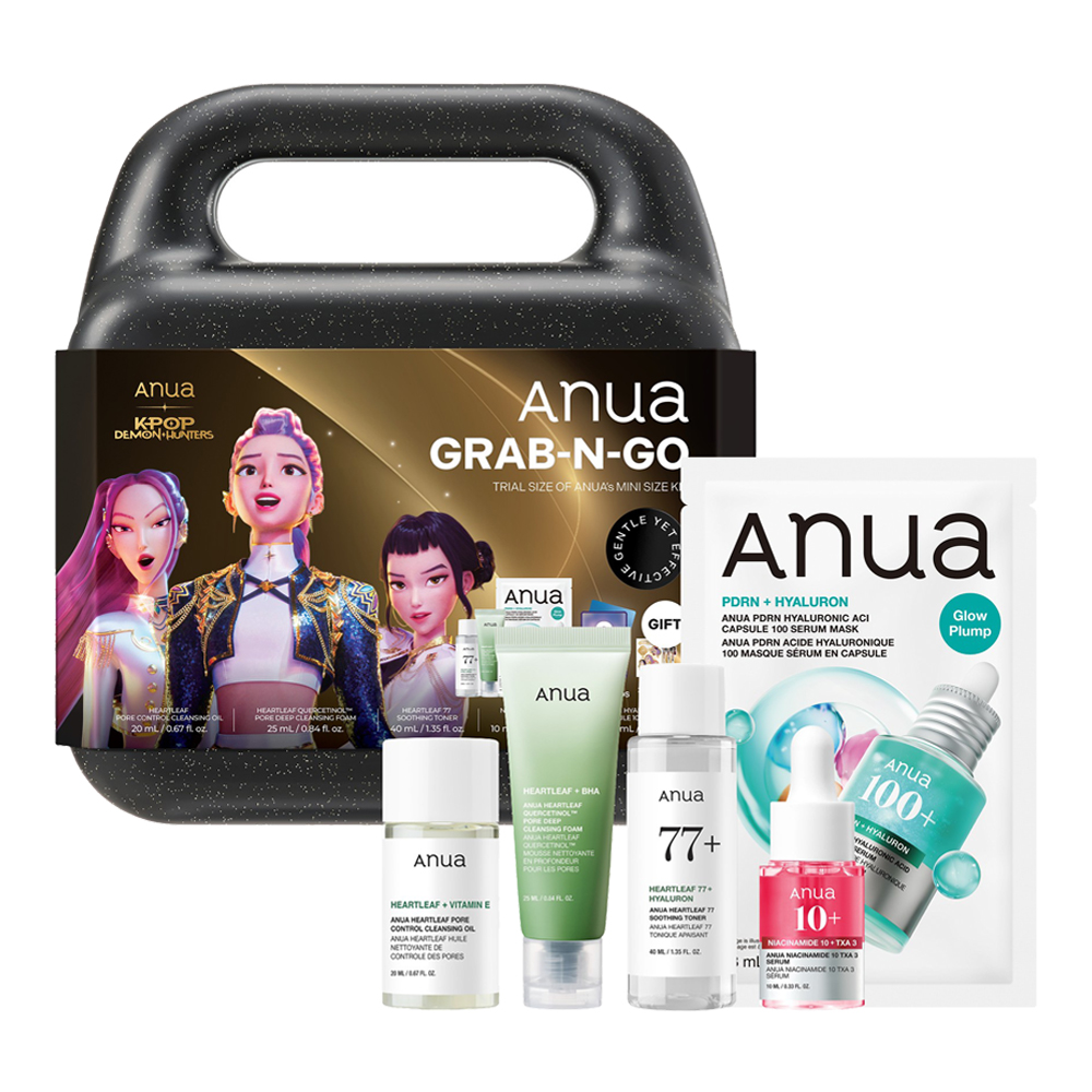Netflix K-Pop Demon Hunters X Anua Grab-N-Go Set Mini (Limited Edition)