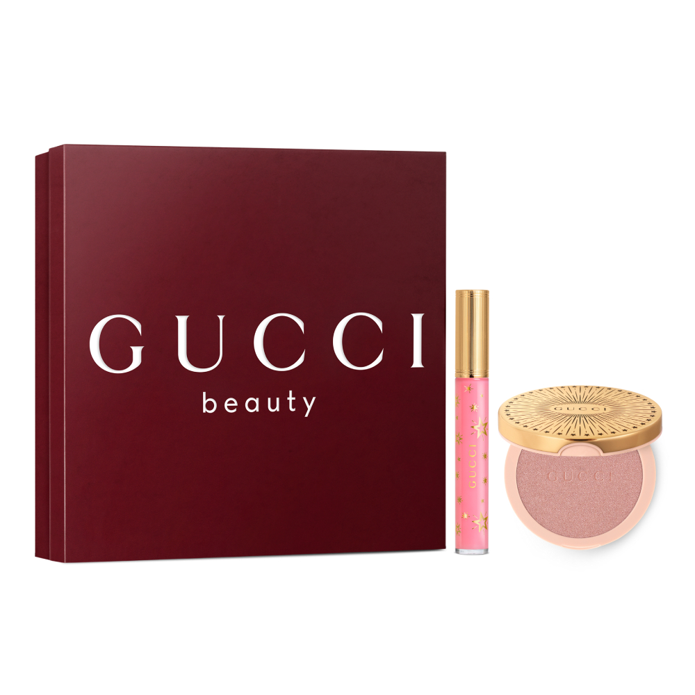 Glow Highlighter & Lip Gloss Gift Set