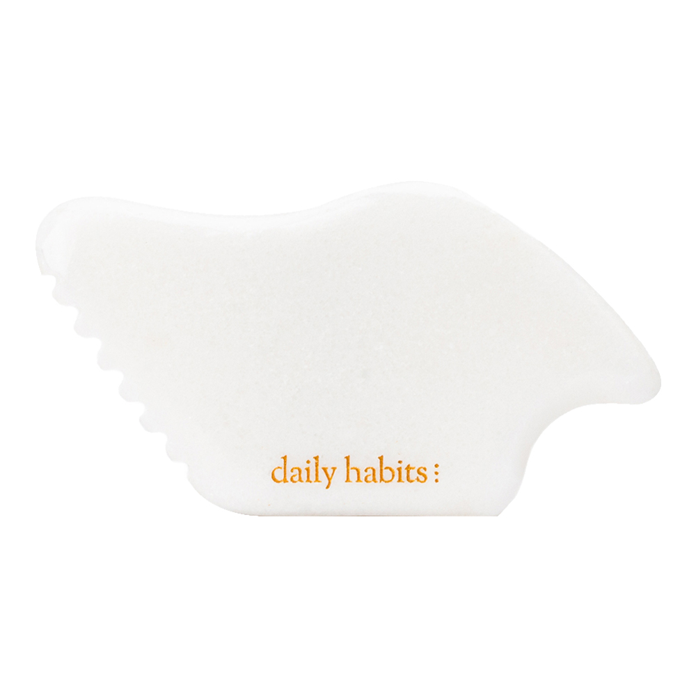 White Jade Gua Sha Stone