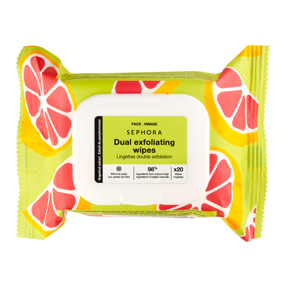 Dual Exfoliating Face Wipe