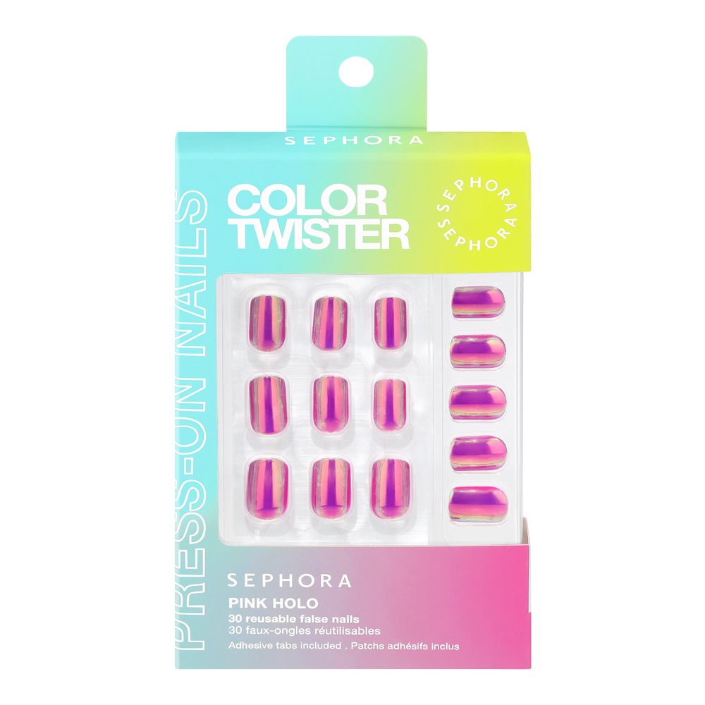 Color Twister Press-On Nails