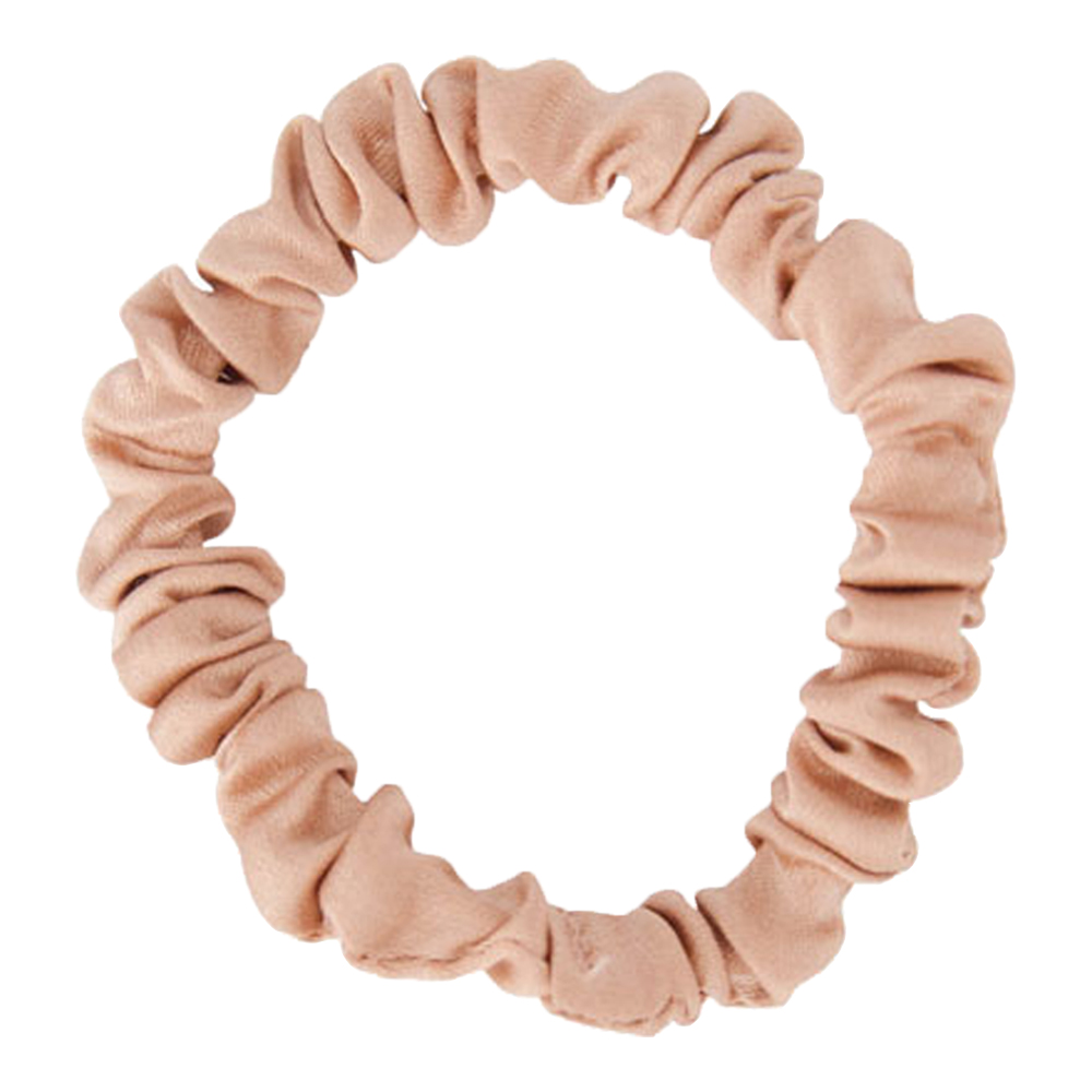 Pink Silk Scrunchies x2