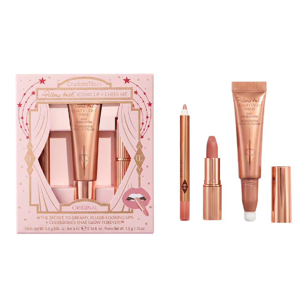 Pillow Talk Iconic Lip + Cheek Kit (Holiday Limited Edition)