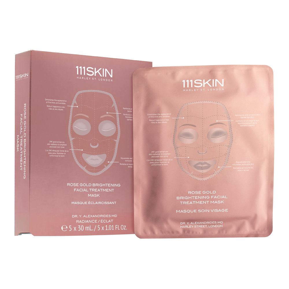 Rose Gold Brightening Facial Treatment Mask
