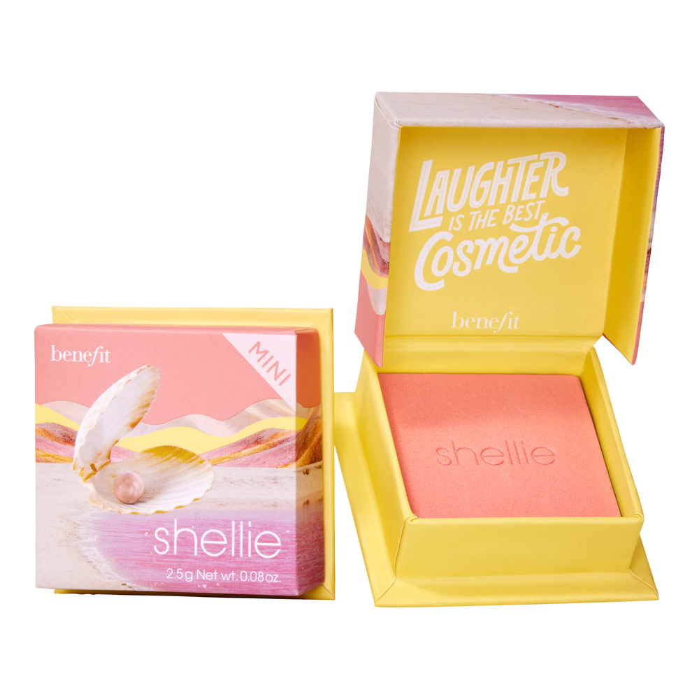 Shellie, Warm-Seashell Pink Blush