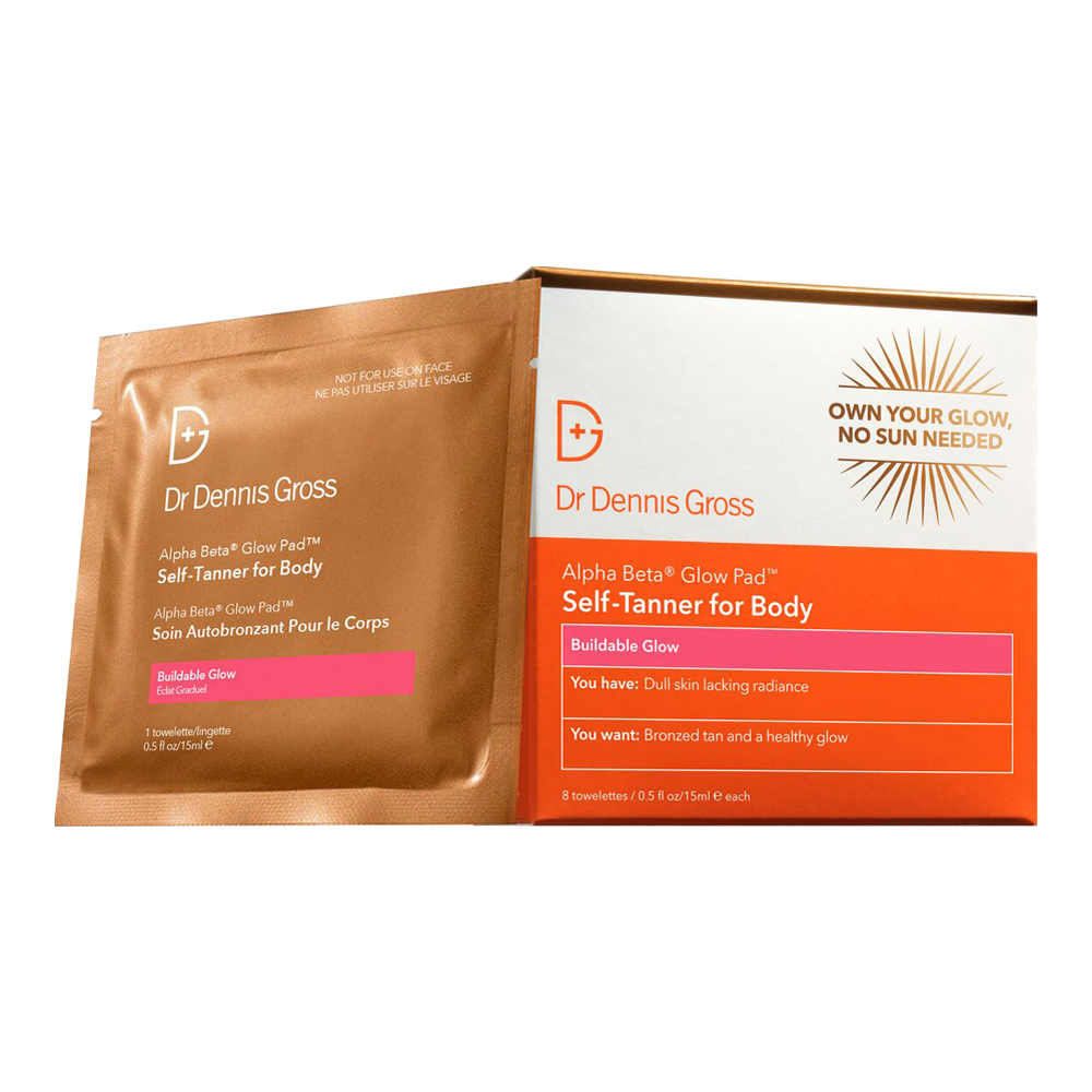Alpha Beta® Glow Pad™ Self-Tanner For Body Buildable Glow