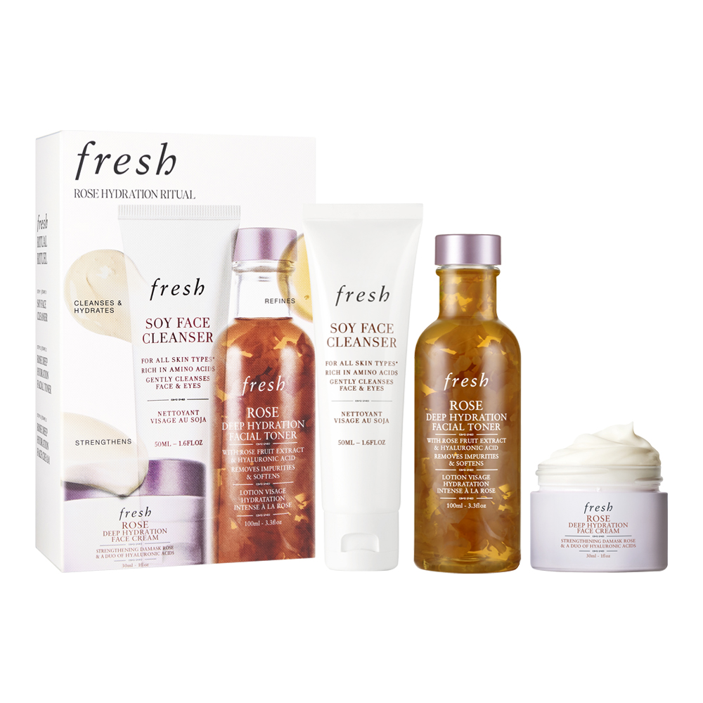 ซื้อ FRESH Rose Hydration Ritual Trio (Limited Edition) | Sephora Thailand