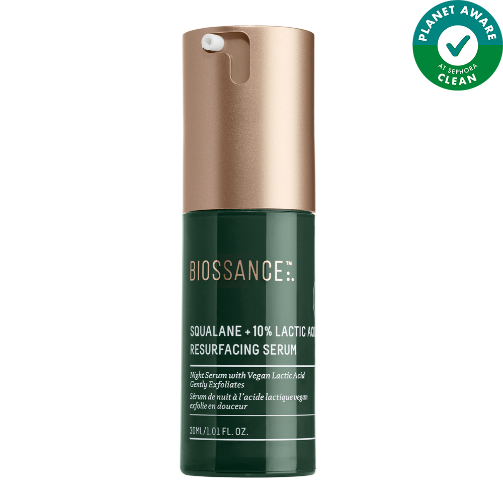 Squalane + Lactic Acid Resurfacing Night Serum