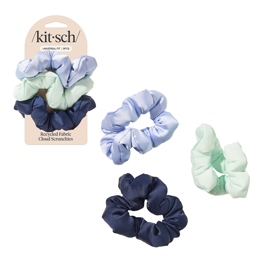 Garden Bouquet Cloud Scrunchies 3pc Set