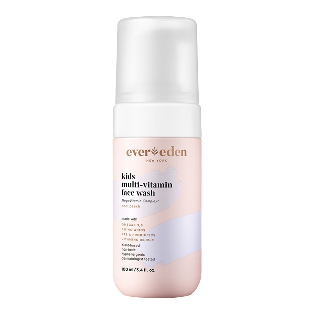 Kids Multi-Vitamin Face Wash Cool Peach