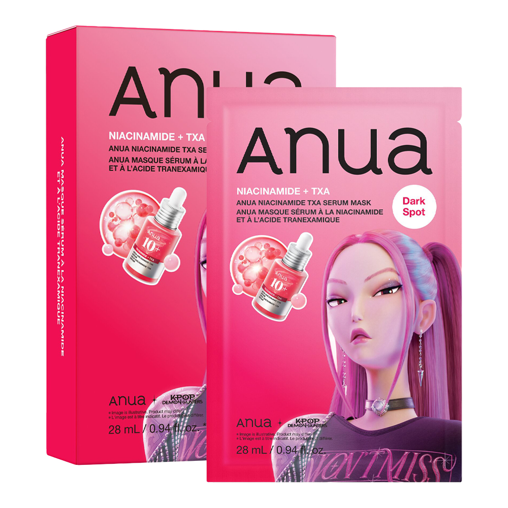 Netflix K-pop Demon Hunters X Anua Niacinamide + TXA Serum Mask (Limited Edition)
