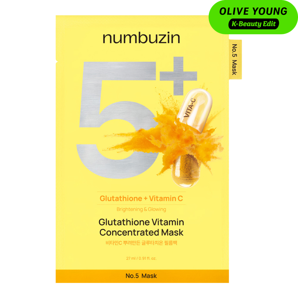 No.5+ Glutathione Vitamin Concentrated Mask