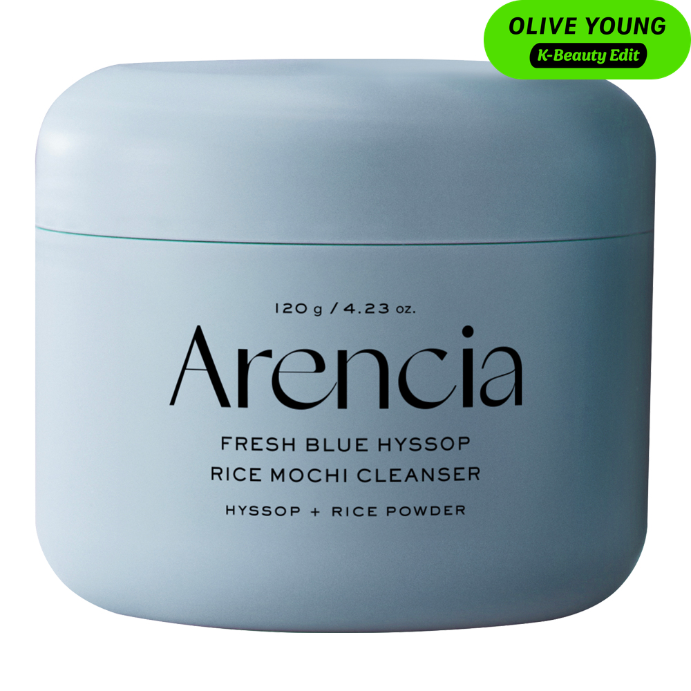 Fresh Blue Hyssop Rice Mochi Cleanser