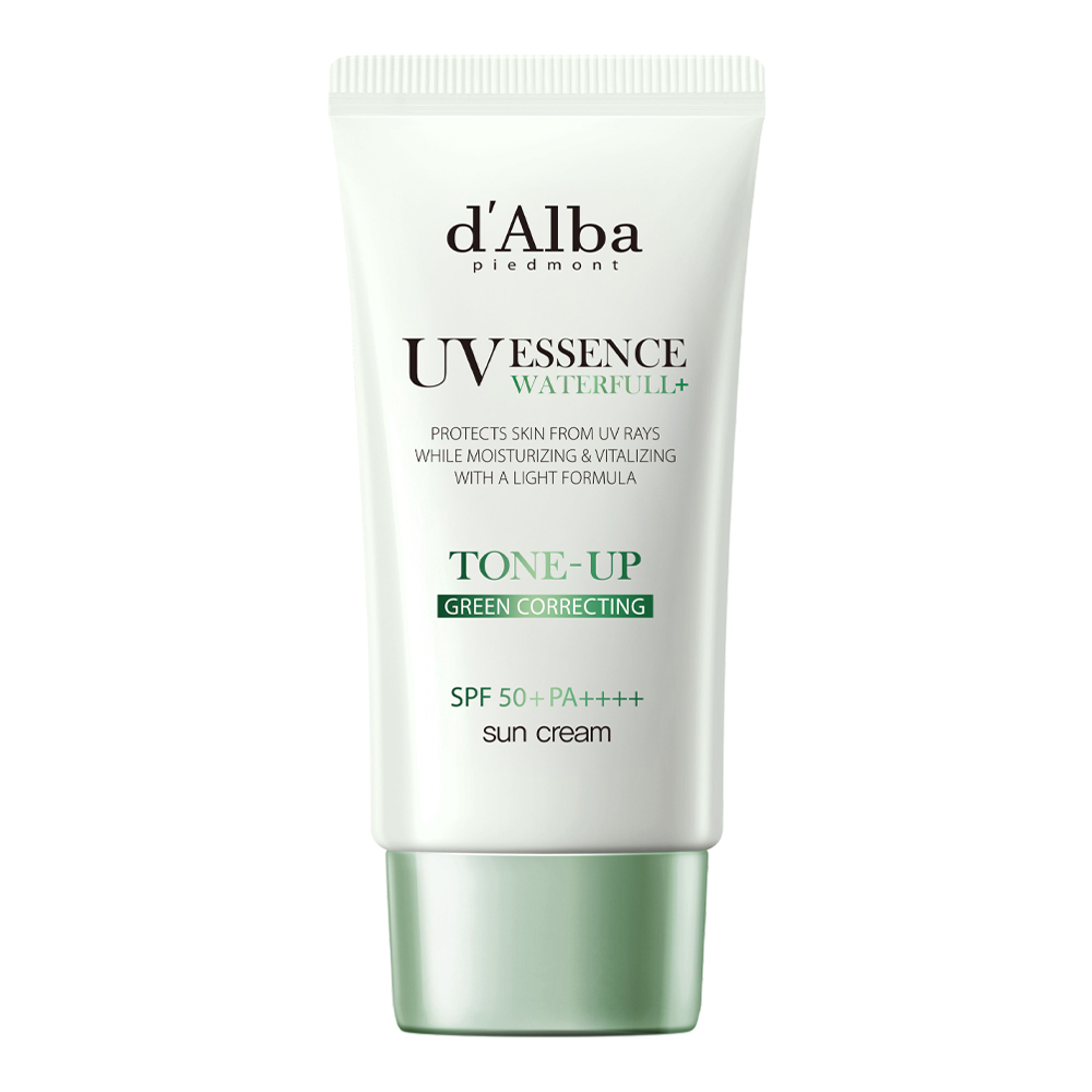 UV Essence Waterfull+ Tone-Up Green Correcting Sun Cream SPF 50+ PA++++