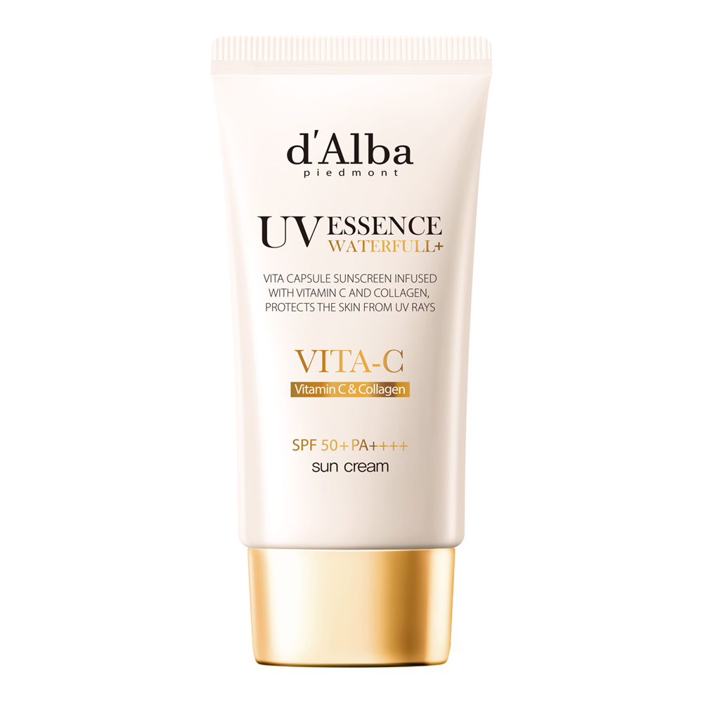UV Essence Waterfull+ Vita-C Vitamin C & Collagen Sun Cream SPF 50+ PA++++