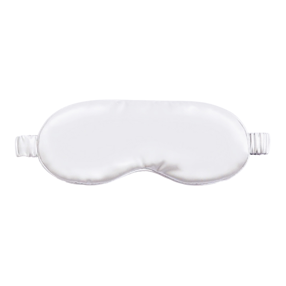 Pure Silk Sleep Mask - Silver Silk