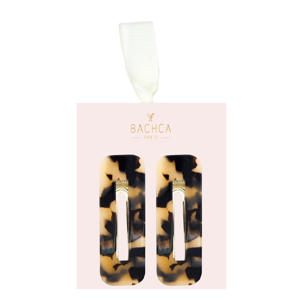 Turtoise Hair Clips x2